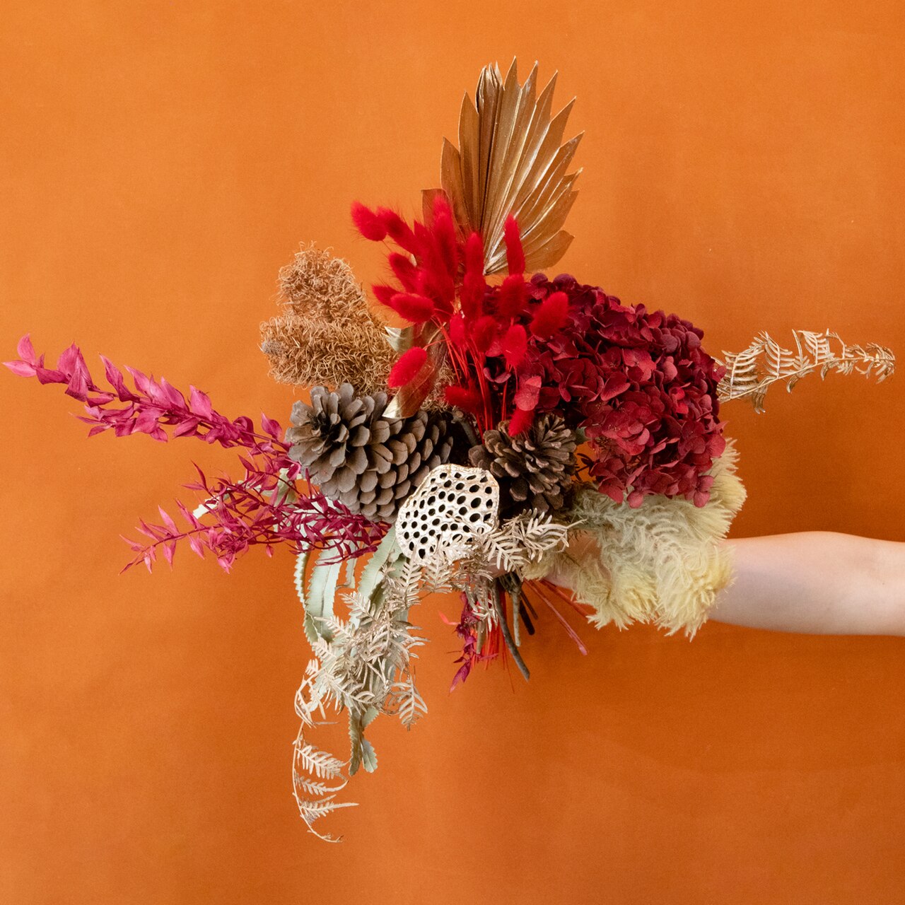 Christmas bunch Sydney dried flowers